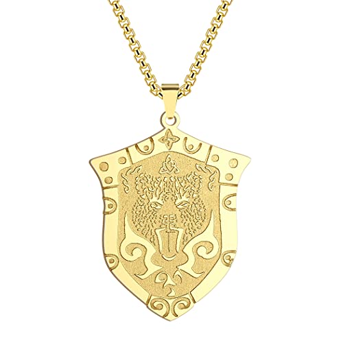 Caratteristiche dell'articolo: collana realizzata in acciaio inossidabile. Abbastanza resistente per resistere alla prova del tempo e lucidata. Ogni pezzo è privo di piombo, nichel e cadmio. Può essere indossato a lungo. La qualità della collana vale la pena scelta. Portalo come portafortuna in auto o regalalo come collana di protezione ai viaggiatori.