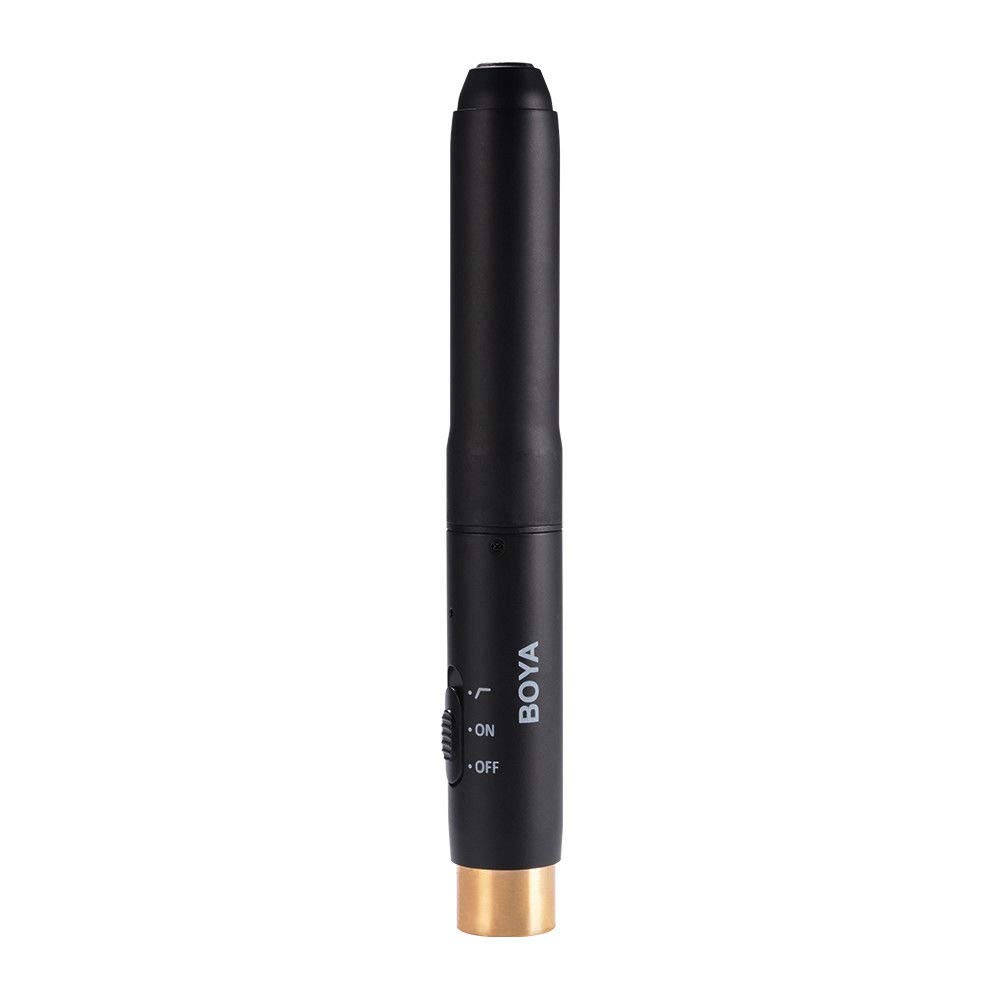 Market&YCY BY-M11C Sistema de micrófonos de Condensador de Solapa lavalier cardioide Profesional Conector XLR con Filtro de Corte bajo para Teatro, Video, películas y amplificación de Sonido
