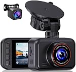 Dash Cam Front and Rear Camera, 2.5K+1080P QHD Dual Channel Dashcam for Cars, Mini Car Camera, 2 inch IPS Screen, WDR Night Vision, 24 Hours Parking Monitor, G-Sensor,Card NOT Included