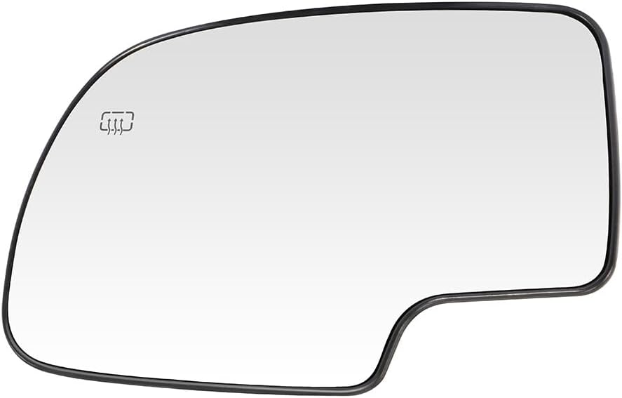 ECCPP Exterior Mirrors Glass Replace with 2002-06 For Chevy Avalanche 1500 2500 Suburban 1500 2500 Driver and Passenger Side 88986362 9589382 88986364 56021