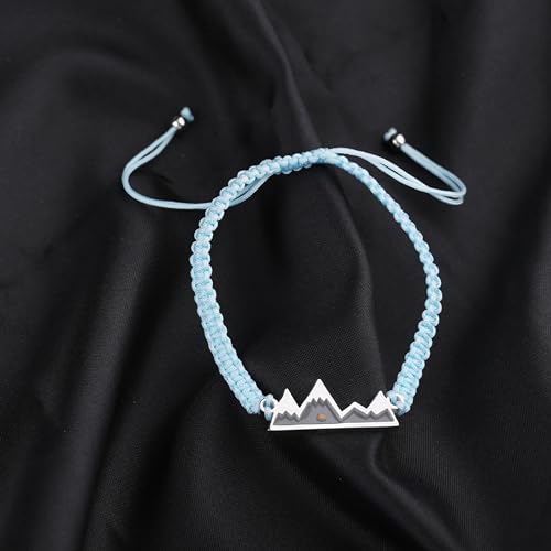 WKXZMTR Mustard Seed Charm Handmade Braided Rope Bracelets Women's Christian Bracelet Christian Themed Jewelry3