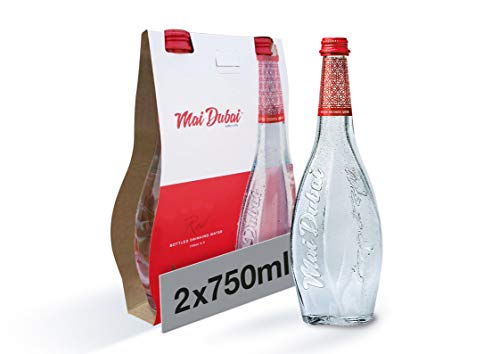 Mai Dubai Glass Bottle 750ml x 2 - Still Water | Premium Range| Low Sodium | Crafted for Special Occasion