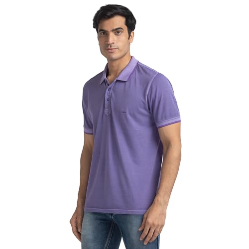 Image of Colorplus Tailored Light Blue T-Shirt for Men
