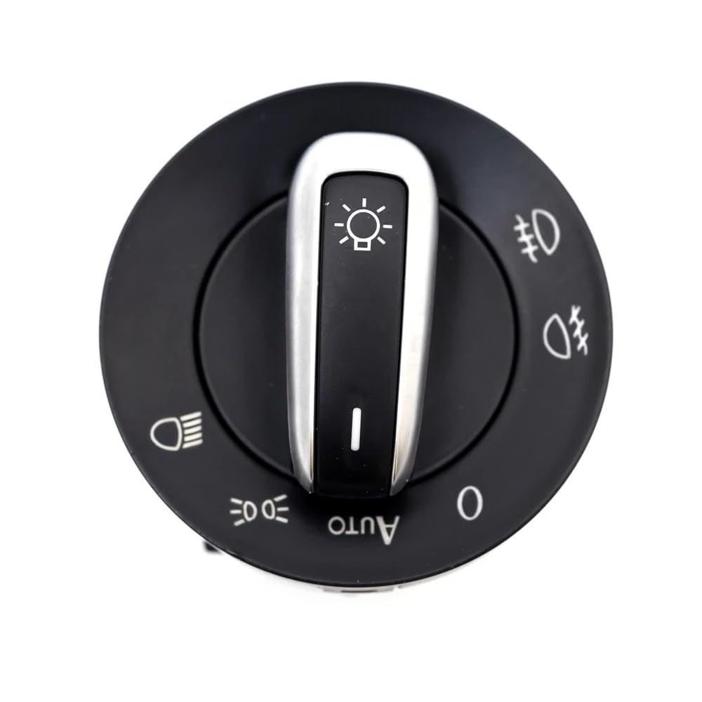 Compatible Con VW Para Magotan Módulo Sensor De Luz , Sensor De Faros De Coche, Interruptor De Control De Faros, Interruptor De Control De Faros De Coche 5ND941431B Interruptor Perilla control faros