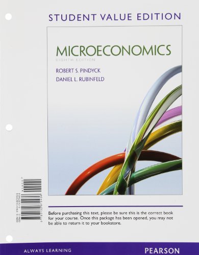 Microeconomics, Student Value Edition (8th Edit... 0132870436 Book Cover