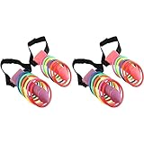 Ring Toss Game for Adults Outdoor,Bachelorette Party Games for Naughty Funny Bridal Shower Engagement Decorations,Pool Toys & Floats, Beach Activities for Adults Women Lesbian (4PCS)