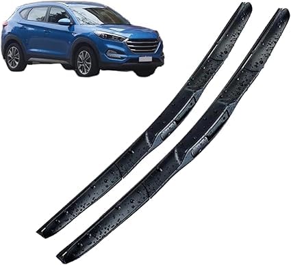 Essuie-Glace de Voiture Hyundai Tucson MK3 2016-2020 | Lames de Rechange Avant 26+16 Pouces