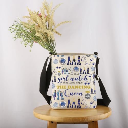 UJIMS Mamma The Musical Inspired Gift Mia Fans Crossbody Bag The Dancing Queen Gift for Music Lover Musical Merch3