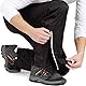 33,000ft wasserdichte Regenhose für Herren Leichte Regenhose Winddichte Outdoorhose zum Wandern Camping Golf Schwarz XXL 32L