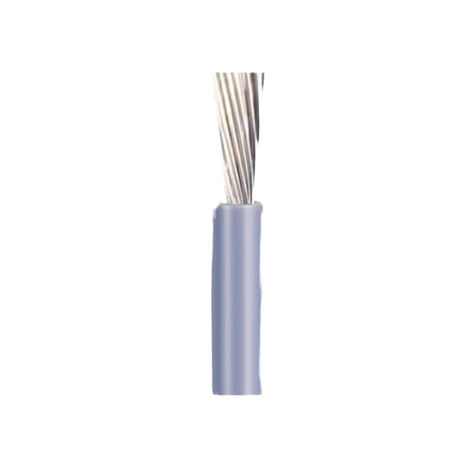 Cable Electrónico UL1571 De 100m 32 30 28 26 24 22 20 18 16 AWG Línea Ambiental Cobre Estañado Aislado con PVC(Gray 100m,24AWG)