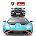 RASTAR Lamborghini RC Car 1/14 Lamborghini Huracán STO Model Car 2.4Ghz Blue Remote Control Toy Car for Boys