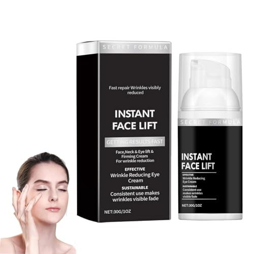 Fgeakl 𝑯𝒂𝒓𝒗𝒆𝒚 𝑹𝒐𝒔𝒔 Instant Eye Lift Cream,Wrinkles Eye Tightener Cream cover