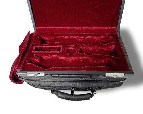Yinfente Oboen-Koffer/Oboen-Koffer/Oboen-Tasche, leicht, stark, weich, Schwarz