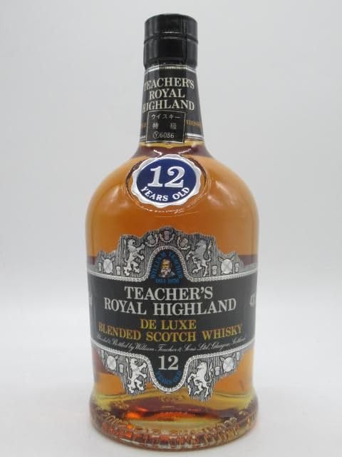 Amazon.co.jp: 【古酒】 ティーチャーズ 12年 ロイヤルハイランド 特級