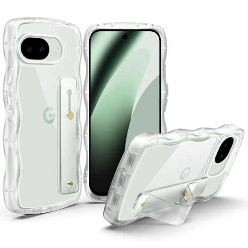 Wonyihui For Google Pixel 10A �P�[�X �N���A �X�^���h�@�\ ���� �����p �O�[�O�� �s�N�Z��10A �X�}�z�P�[�X �ϏՌ� ���� �y�� ���^ ������� �l�C �J�o�[ �X�g���b�v�z�[�� (�N���A ����)