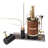 Steam Engine Model, Vertical Boiler Steam Boiler Model for Ship Steam Engine Model, Physical Science Engine Model Kit for Adults and Teens