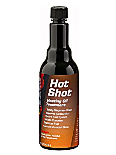 E-Zoil H15-16 16 oz. Bottle of of H.O.T. Shot (Hot Shot) Heating Oil Treatment.