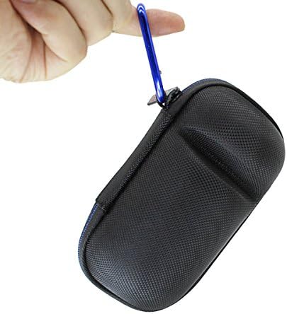 Hard Travel Outdoor Case Bag for Sony SRS-XB10/SRS-XB12 Compact Portable Wireless Speaker with Extra Bass- Black by GUBEE