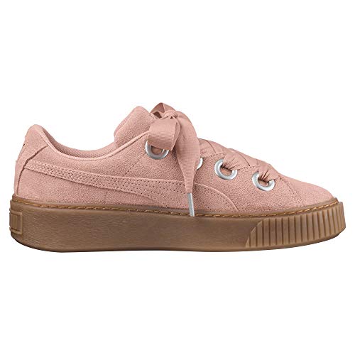 Image of Puma Unisex Adult Platform Kiss Suede Sneaker