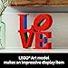 LEGO Art Love Collectible Building Set - DIY Kit for Adults, Ages 18+ - Gift for Valentines Day - Home Decor to Display on Table - 31214