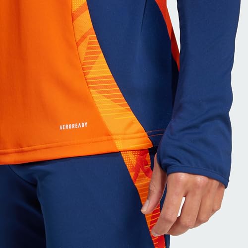 Adidas Juventus Felpa Training Orange Uomo 2025, Arancione, S - 3