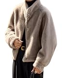 [MOHO&MO沫晗依美] ファーコート レディース エコファー コート ファーブルゾン 毛皮コート エレガント ジャケット アウター 長袖 ふわふわ モコモコ コート おしゃれ 柔らかい 厚手 暖かい 防寒対策