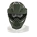 Maschera per CS Airsoft Gioco di Guerra Paintball Army Maschere Transformers Leader Tactical Steel Mesh Maschera Traspirante di Protezione Totale-OD