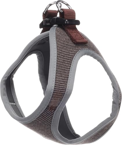 Flamingo Dog Harness Step&Go Herbert Dark brown S 35cm 40cm - Image 2