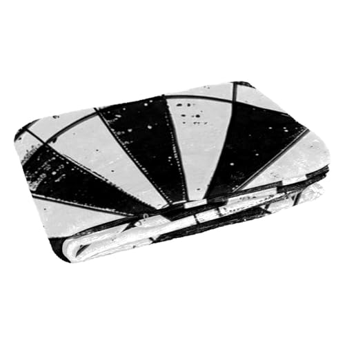 Cible de fléchettes couverture douce pour réchauffer vos nuits sur le lit - 3