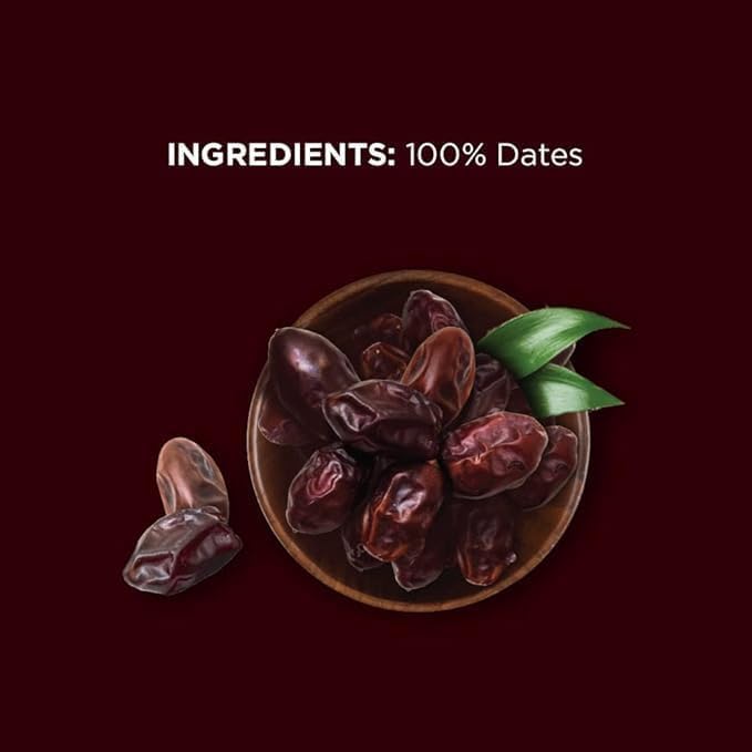 Image of Open Secret Dates | 500g | Khajur, Dry Dates, Dry Fruits, Khajoor, Healthy Snacks, Dry Fruits, No Added Sugar Healthy & Nutritious (Pack of 2)