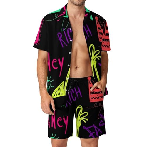Ensemble Chemise Hawaïenne Homme Ensemble 2 Pièces Fluide et Léger