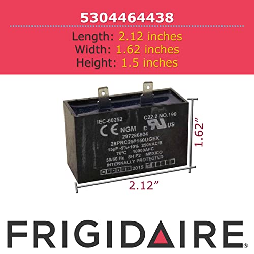 GENUINE Frigidaire 5304464438 Run Capacitor - image 3