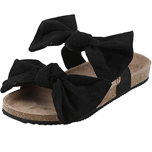 beiousalie Home Slippers Women Breathable Anti-Slip Flip Flop Slippers Women Retro Large Size Sandals Dress Beach Shoes