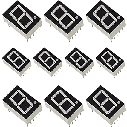 7 Segment Display, 1 digit device