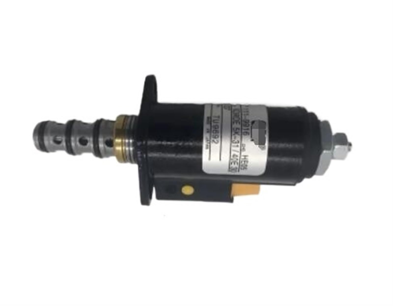 Zbbladm One Color Excavator Accessories For E320b E320c E320d 325B Walking Straight Line Solenoid Valve (Yellow Spot) 111-9916 1119916