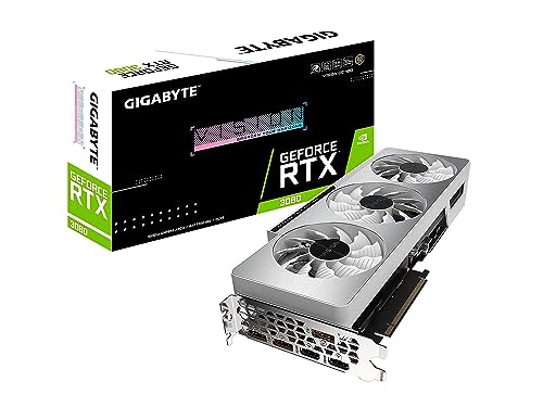 GIGABYTE GeForce RTX 3080 VISION OC 10GB WHITE | Brand New GVN3080VISIONOC10GD
