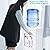 COSTWAY Water Cooler Dispenser for 3-5 Gallon Bottle, Top Loading Hot and Cold Water Dispenser with Storage Cabinet, Child Lock, Water Cooler with Compression Refrigeration Technology, White