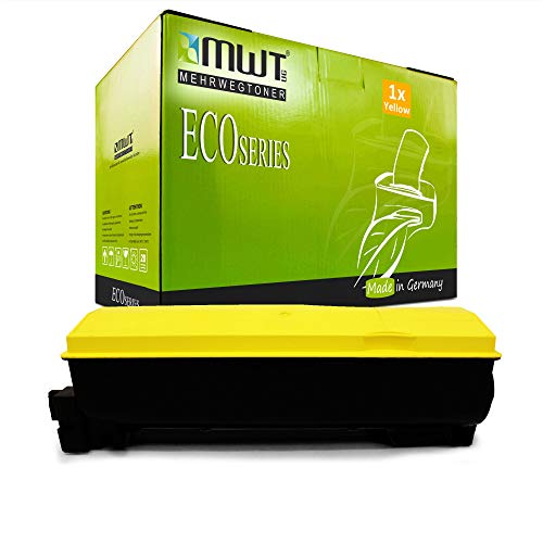 Cartouche de toner TK-550Y jaune compatible avec Kyocera FS-C 5200 DN