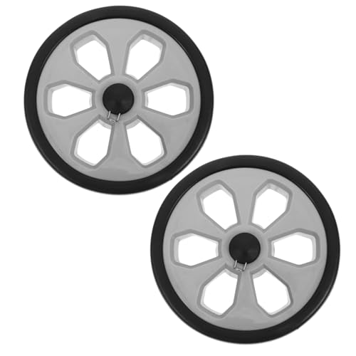 Housoutil 2 Ruedas Para Carrito De Compras Ruedas Para Carrito Vintage Ruedas Para Carrito De Supermercado Ruedas Para Carrito Utilitario Ruedas De Repuesto Para Carrito De Compras