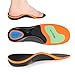 GemChve Solette Ortopediche,Plantari per Fascite Plantare,Adatto per Piedi Piatti Supporto per Arco Plantare Solette Ortopedico Scarpe Orange 36-38.5 EU immagine
