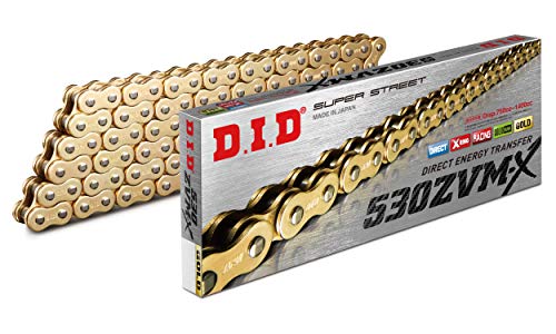 Chaîne DID 530ZVM-X 116 maillons pour transmission moto route