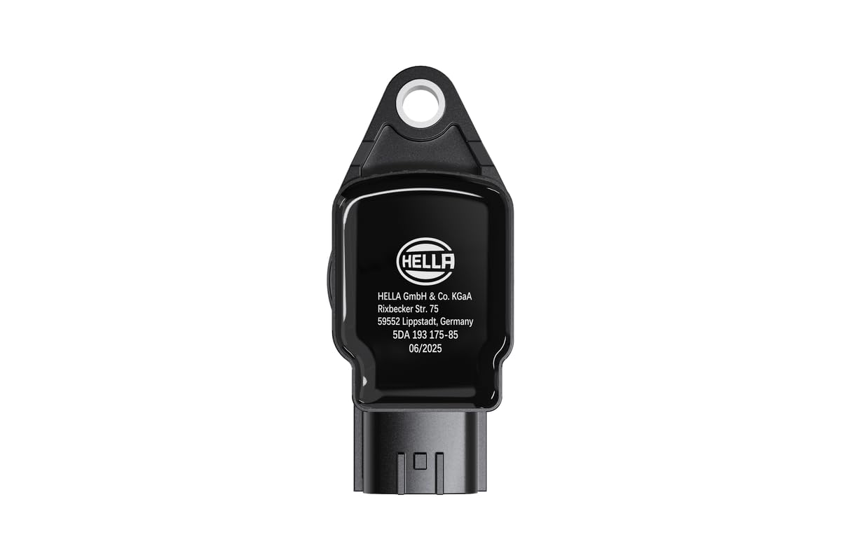 HELLA 5DA 193 175-851 Bobina d'accensione - 12V - 3a... poli - Bobina di accensione cavità candela - avvitato | Compatibile con: INFINITI FX, QX70, NISSAN CUBE, JUKE, MICRA IV, NOTE, NV200 / EVALIA Bus, NV200 Kasten