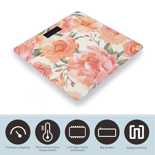 Báscula Digital de Baño Precisa con Pantalla Grande miniatura 3