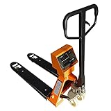 G&G パレット スケール 2000 2t ハンドリフト ハンド パレット 油圧式 低床 デジタル 計量器