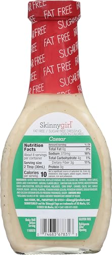 Image of Skinnygirl Sugar Free Gluten Free Salad Dressing, Caesar, 8 Ounce