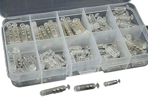 Pmsanzay - Confezione da 120 sonagli da pesca a