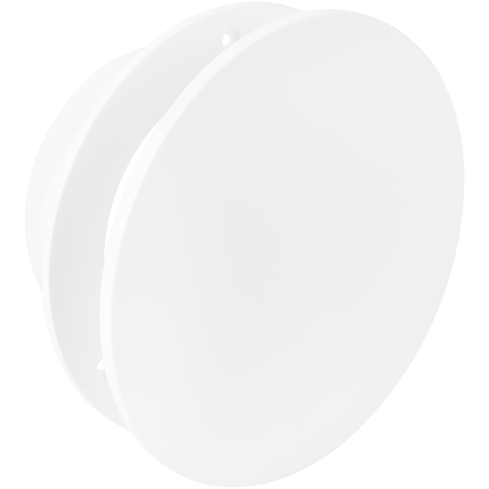Vent Systems 125 mm / 5 Inch Circular Air Diffuser – Round Adjustable Air Vent for Exhaust, Intake, HVAC Ventilation – White Plastic Bathroom, Kitchen, Shed Duct Vent Cover for Ceiling or Wall