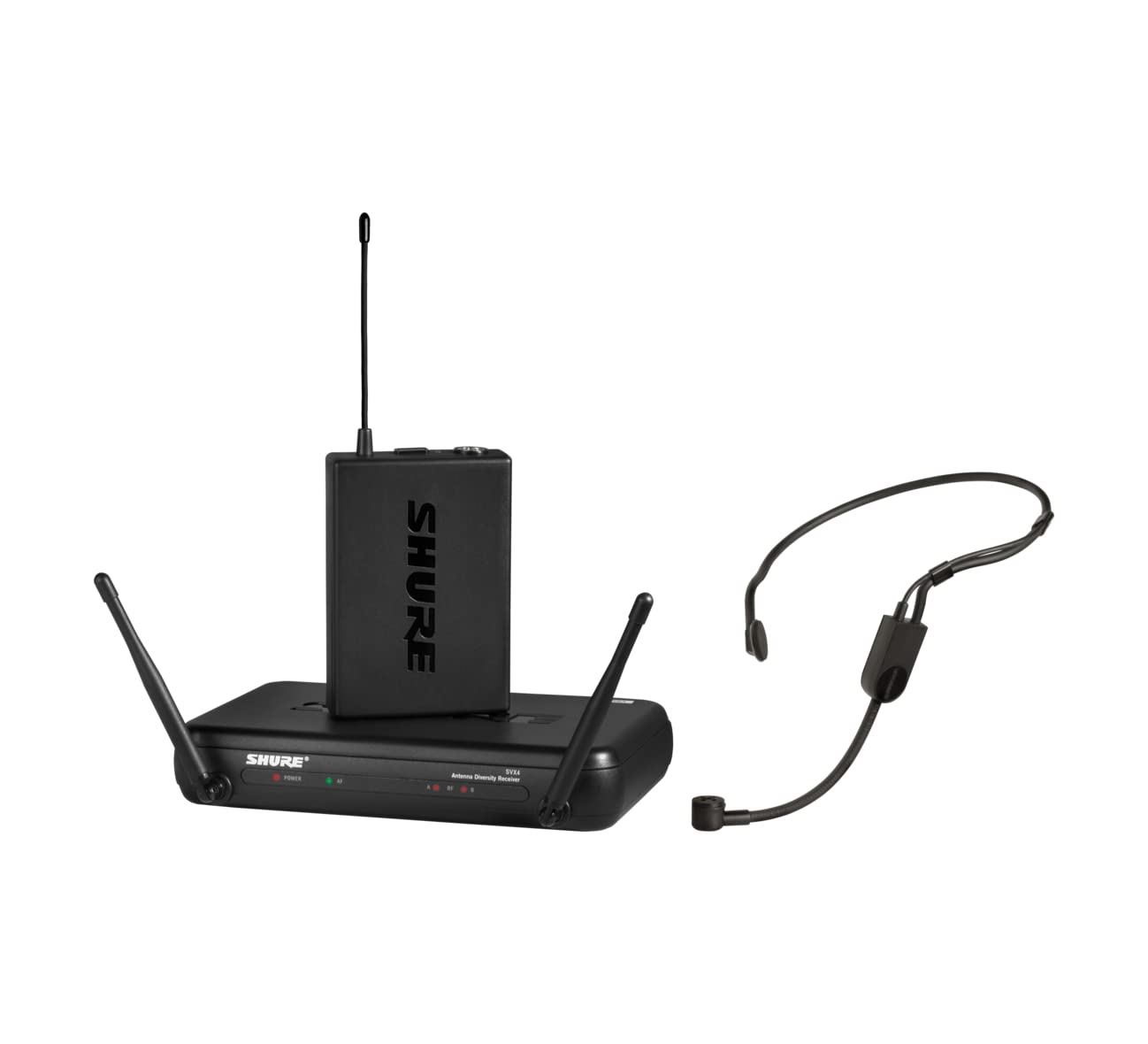SHURE SVX14/PGA31 ワイヤレスマイク SVX14/PGA31 DIVERSITY HEADSET SYSTEM : Amazon.in: Musical Instruments