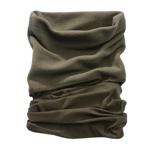 BWuM Multifunktionstuch mit Fleece Winter, Farbe:Oliv