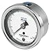 Pressure Gauge,0 to 15 psi,2-1/2In,1/4In